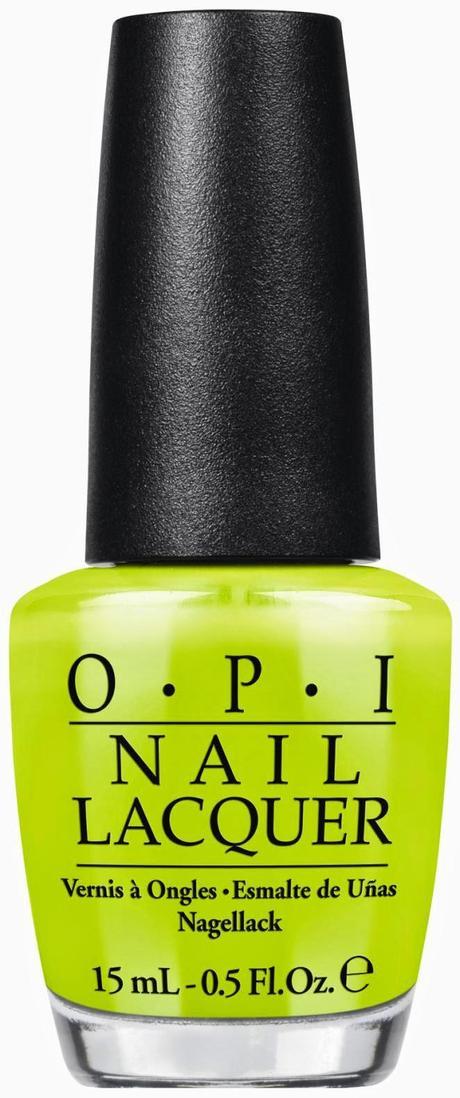OPI Releases Six New Neon Nail Lacquers with Accompanying White Base Coat to Boost Bright Color