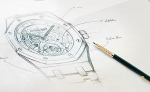 Designing an Audemars Piguet watch: there is a long road from concept to product and it all starts with simple lines.