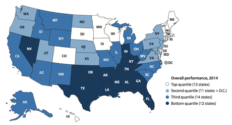 The States With The Worst And Best Health Care