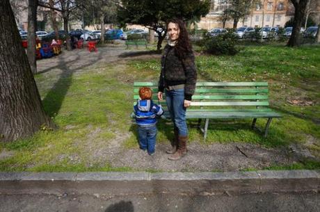 Oh it’s the Spring? Can someone please tell that to the weather! #momstyle, fashion trends for mom, jean top and jeans, all jean look, stefanel fuzzy sweater jacket, sweater jacket, how to wear all jean look.