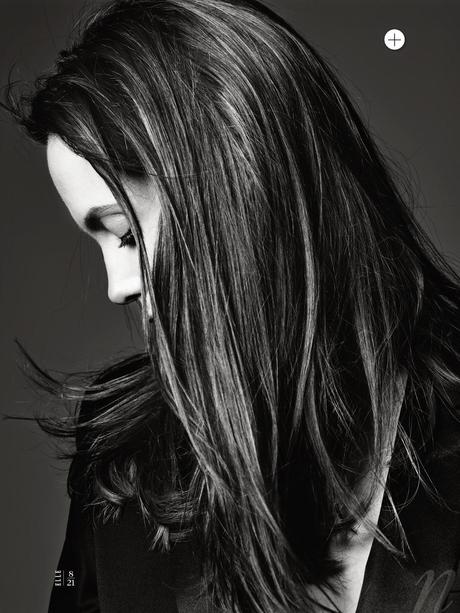 Angelina Jolie by Hedi Slimane for Elle Magazine, US, June 2014