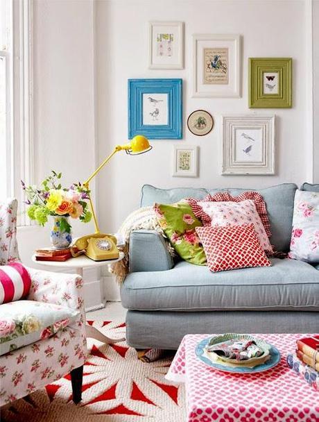 What I Love Wednesday: Beautiful, Cheery, Colorful Rooms