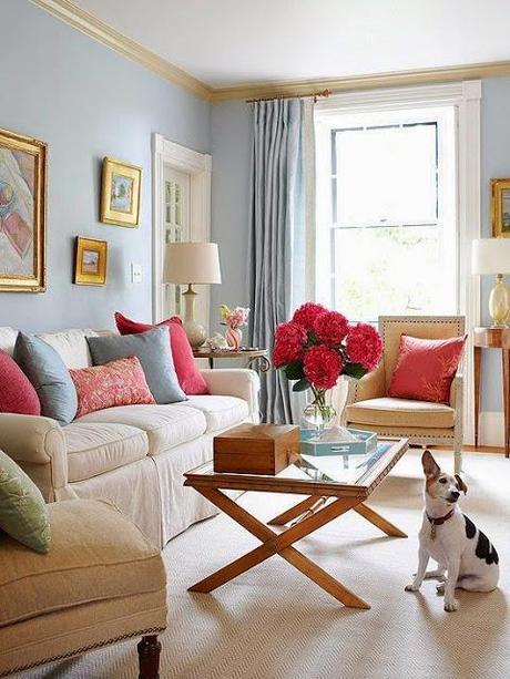 What I Love Wednesday: Beautiful, Cheery, Colorful Rooms