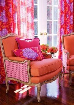 What I Love Wednesday: Beautiful, Cheery, Colorful Rooms