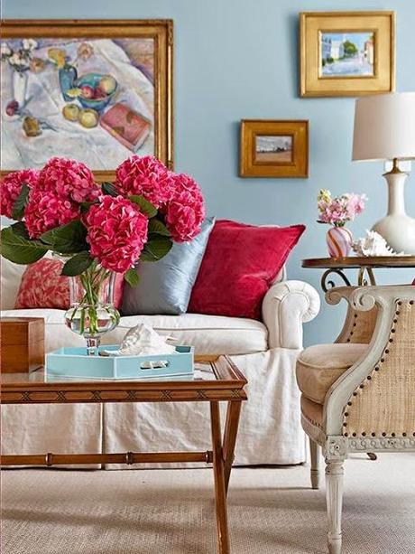 What I Love Wednesday: Beautiful, Cheery, Colorful Rooms