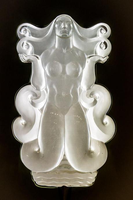 Female Glass Statue