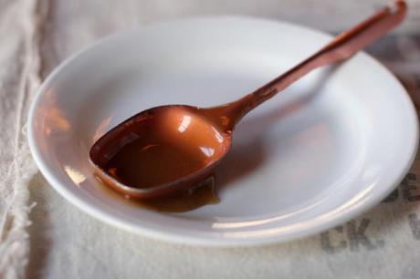 Caramel Copper Spoon