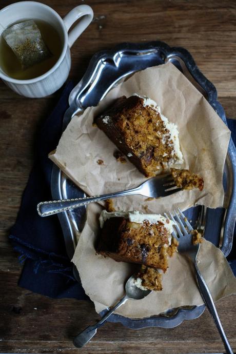 Chamomile Honey Oat Cake