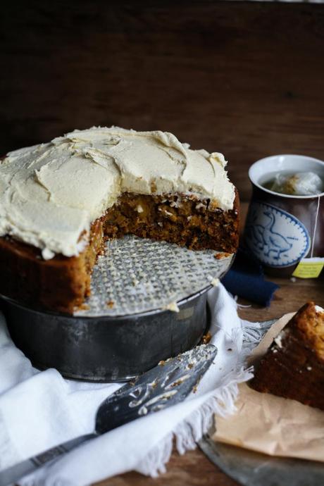 Chamomile Honey Oat Cake