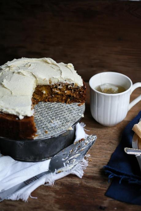 Chamomile Honey Oat Cake