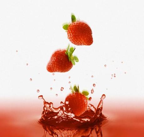 Strawberry juice for hair growth