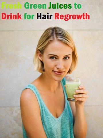Green Juices for Hair Regrowth