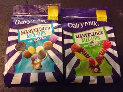 Today's Review: Cadbury Dairy Milk Marvellous Mix-Ups With Maynards & Oreo