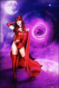 Romi Lia as Scarlet Witch (Photo edit by Patricio Gandara CGI)