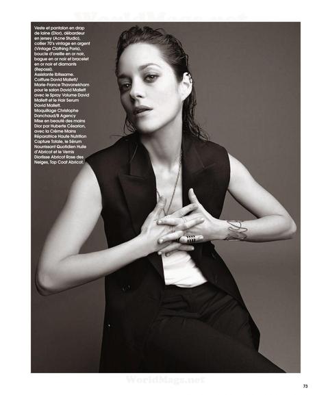 Marion Cotillard For Marie Claire Magazine, France, June 2014