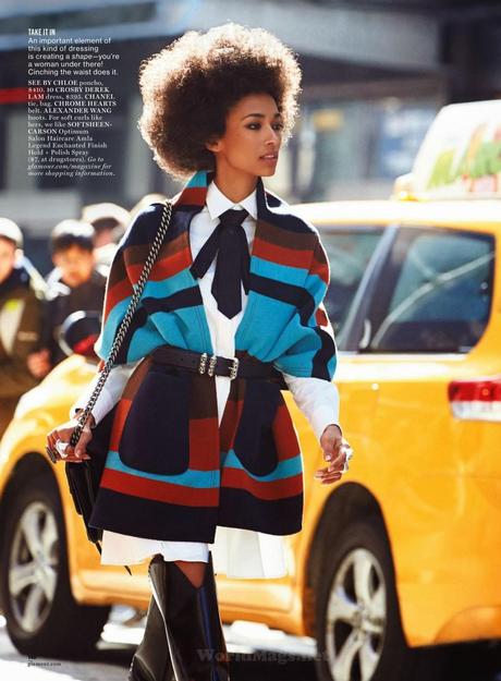Anais Mali For Glamour Magazine, US, June 2014