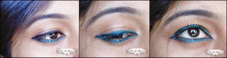 Maybelline COLOSSAL KOHL TURQUOISE Review Swatches EOTD