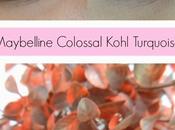 Maybelline Colossal Kohl Turquoise Review, Swatch, EOTD