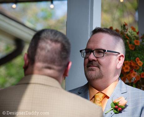 gay wedding - ceremony