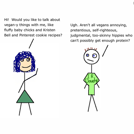 aren't all vegans pretentious?
