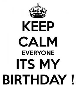 Keep Calm Birthday Edition