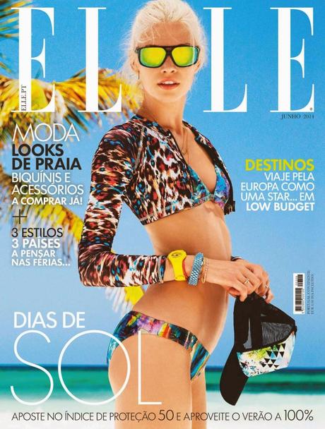 Aline Weber For Elle Magazine, Portugal, June 2014