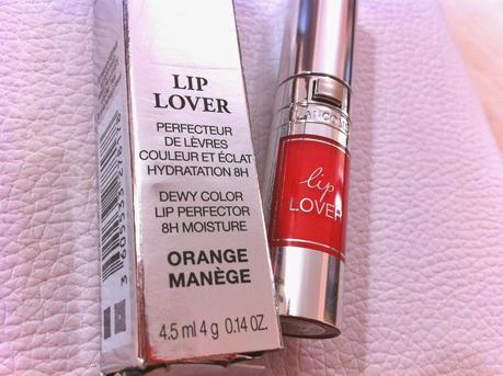 Lancome Lip Lover Orange Manege (#336) - Review, Swatches