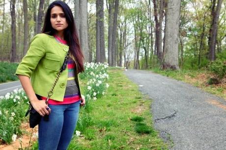 Michael Kors Jacket, Ted Baker Top, Jeans Zara, Boots Gap, Bag Coach, Tanvii.com