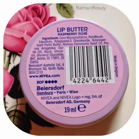 Nivea : Raspberry Rose Lip Butter