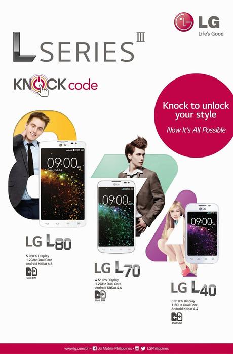 [PRESS RELEASE] LG Mobile launches new L Series III in style Features L80, L70 and L40