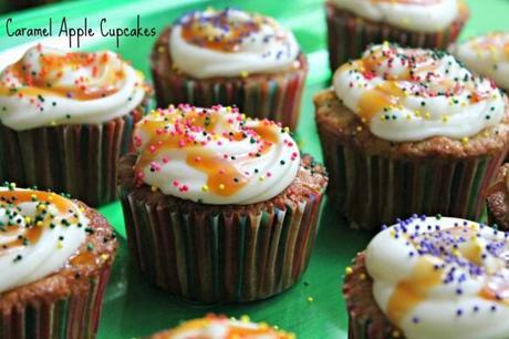 Caramel Apple Cupcakes and a heart warming tale.