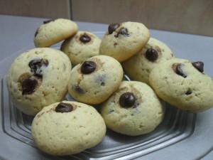 Dark Chocolate Chip Cookies