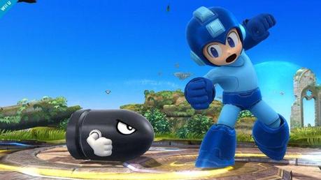 Mega Man Bullet Bill Super Smash