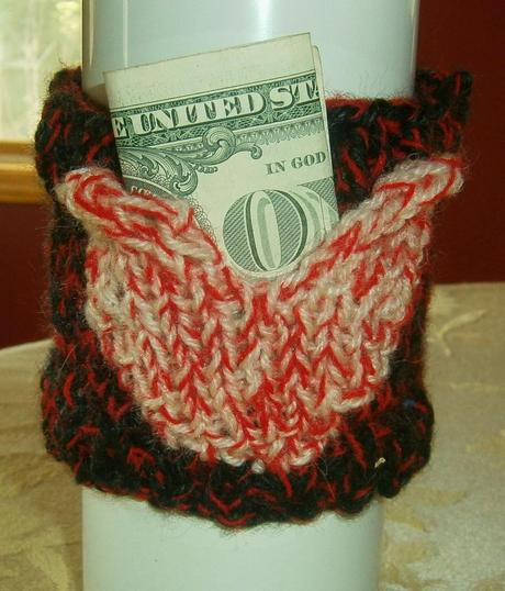 Well, I've been busy knitting lots of coffee cozies. Fun....