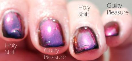 polish me silly guilty pleasure vs holy shift 2