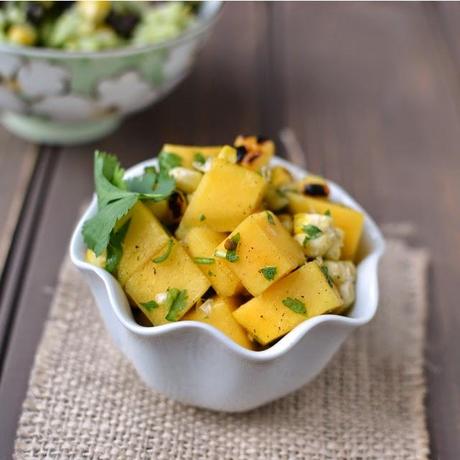 Mango & Roasted corn Salsa