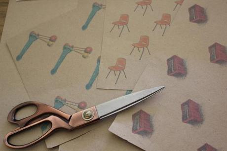 Make your own funky wrapping paper