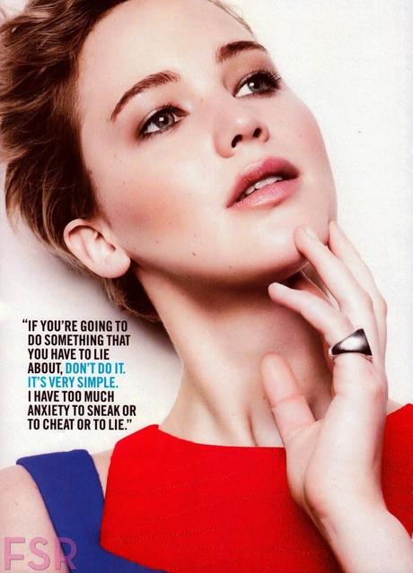 Jennifer Lawrence For Marie Claire Magazine,US, June 2014