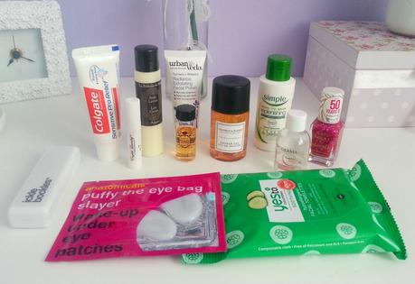 What's in my travel beauty bag?