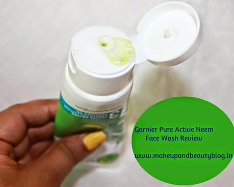 Garnier Pure Active Neem Face Wash Review