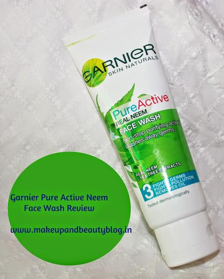 Garnier Pure Active Neem Face Wash Review