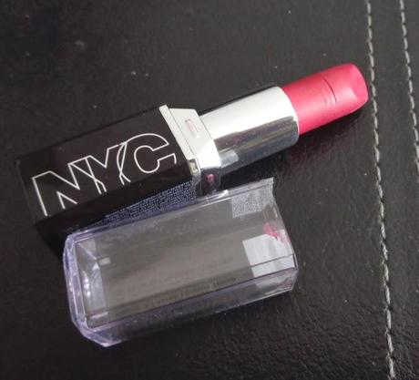 Spring Colors:  NYC Ultra Last Lipstick in shade Smooch 407