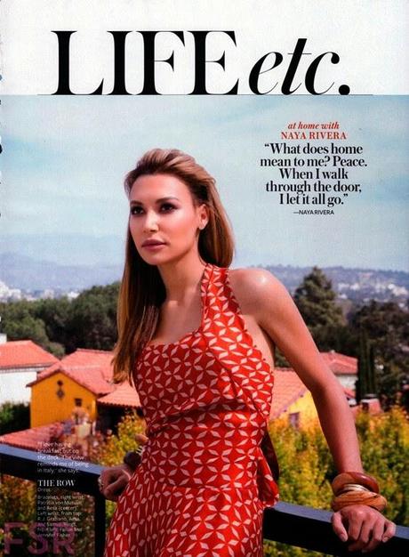 Naya Rivera For InStyle Magazine, US, June 2014