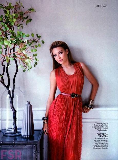 Naya Rivera For InStyle Magazine, US, June 2014