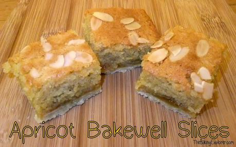 Apricot Bakewell Slices