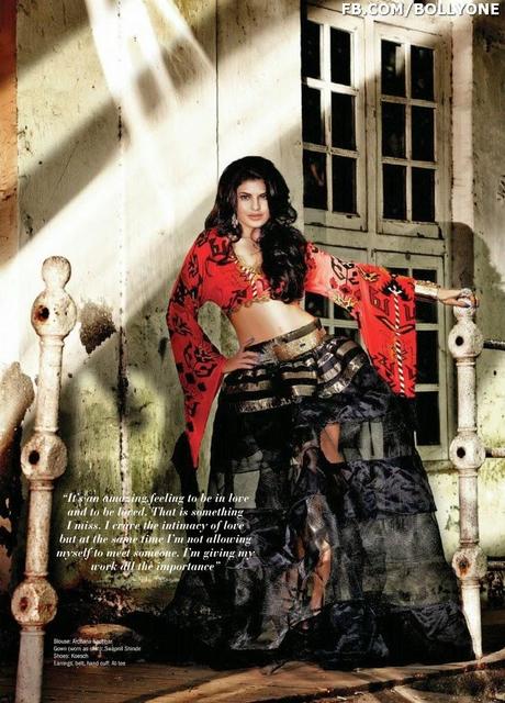 Jacqueline Fernandez For Filmfare Magazine, India, May 2014