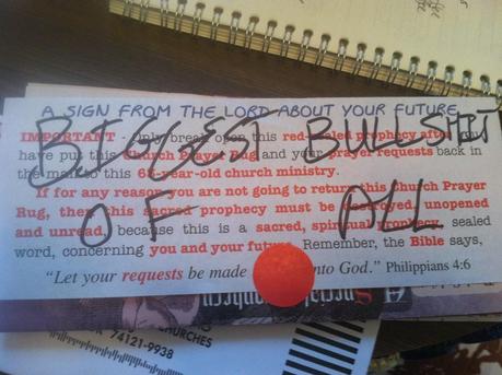 Christian Snail Mail Spam--Best Mail EVER