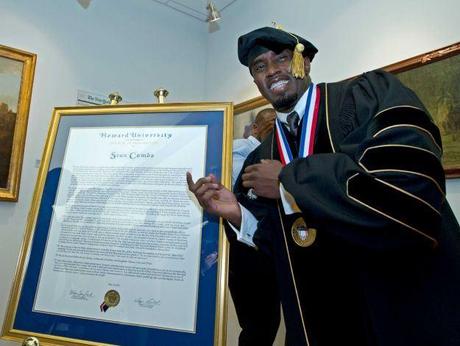 Video: Puff Daddy Gives Commencement Speech & Receives Honorary Degree from Howard University!