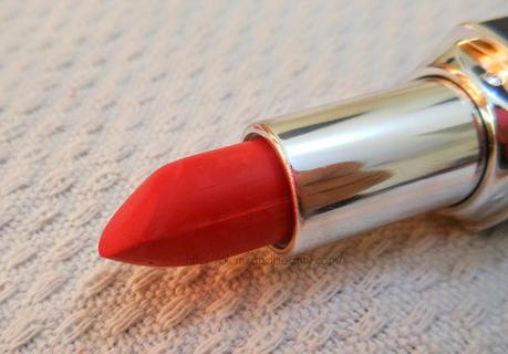 Chambor Powder Matte Lipstick (157) Rubis Rouge : Review, Swatch, FOTD