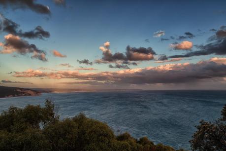cape otway at sunset from ryans den